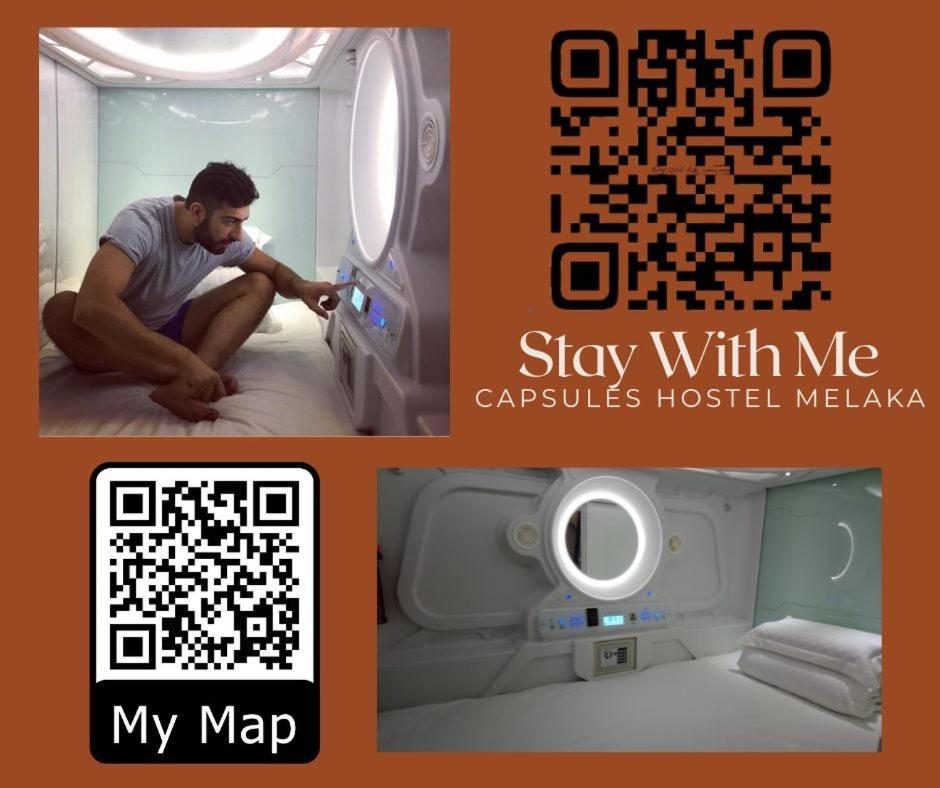 Stay With Me Capsules Hostel Malacca Kültér fotó